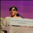 BET Co-Founder Sheila Johnson gives remarks at the luncheon