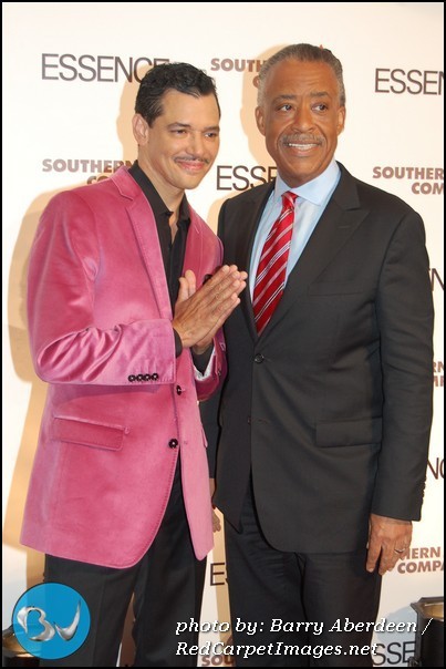 El Debarge and Rev Al Sharpton 