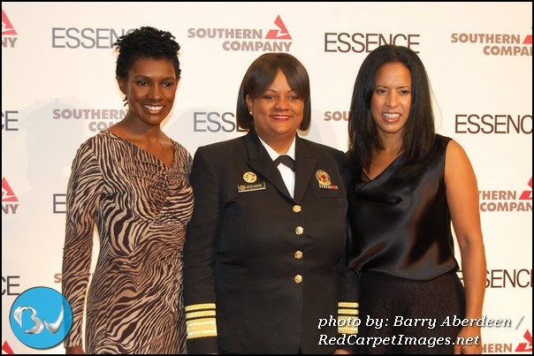 Essence Editor in Chief Constance White, Honoree Dr. Regina Benjamin, and Essence President Michelle Ebanks