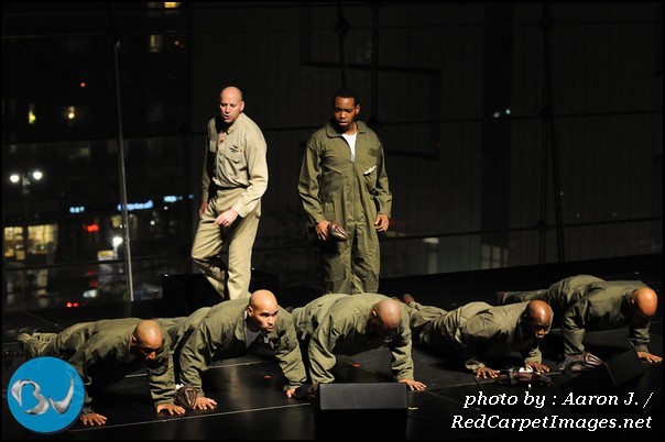 A skit about the Tuskegee Airman is performed at the 2011 Triumph Awards