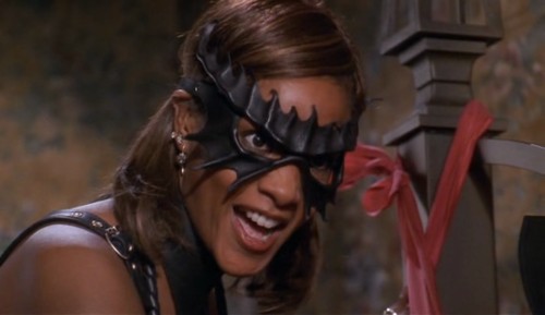 Vivica A. Fox in her batgirl outfit