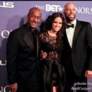 BET President along with BET Personality Rocsi and Singer Common at the 2012 BET Honors