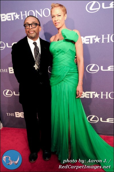 BET Honoree Spike Lee and his Wife Tonya Lee
