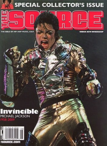 Michael Jackson covers The SOURCE Magazine