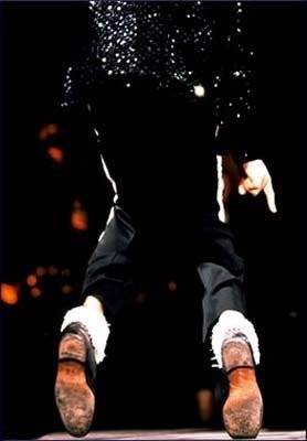 Michael Jackson's patented move