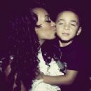 Solange and son