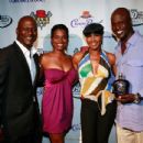 Doug Stewart, Rashan Ali (V-103 FM), actress Terri J. Vaughn, Ryan Stewart [Stewart Foundation Event]