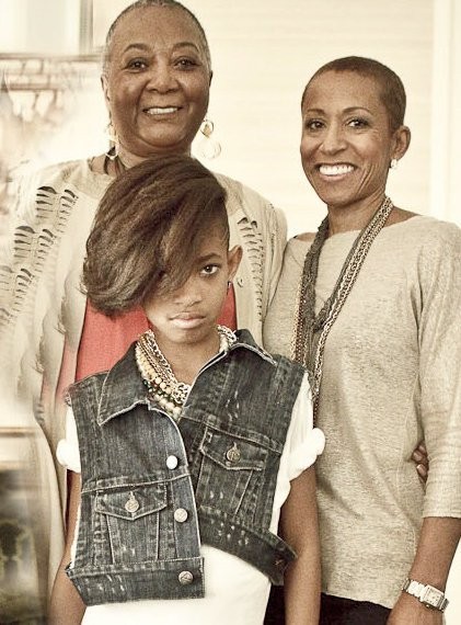 Willow Smith and her grandmothers