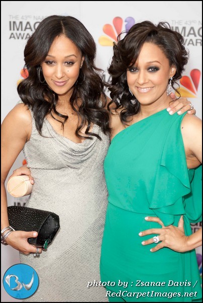 Actress' Tia Mowry Hardrict and Tamara Mowry Housley