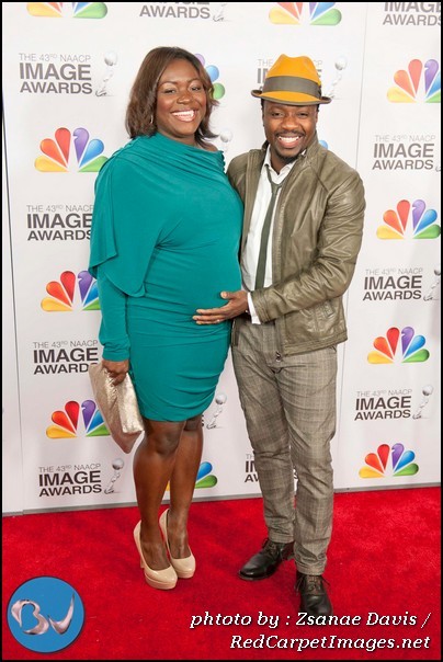 Singer Anthony Hamilton and his Wife
