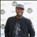 Singer Javier Colon arrives to the celebrity game