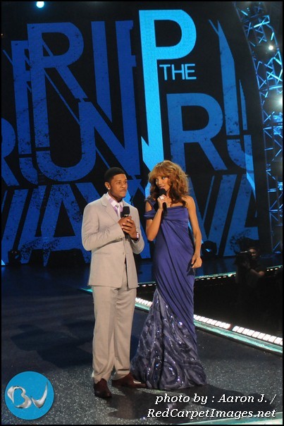 BET Rip the Runway hosts Pooch Hall and Selita Ebanks