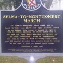 Selma-to-Montgomery March sign (Alabama State Capitol)