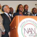 Sybrina Fulton reacts to the announcement that George Zimmerman was charged