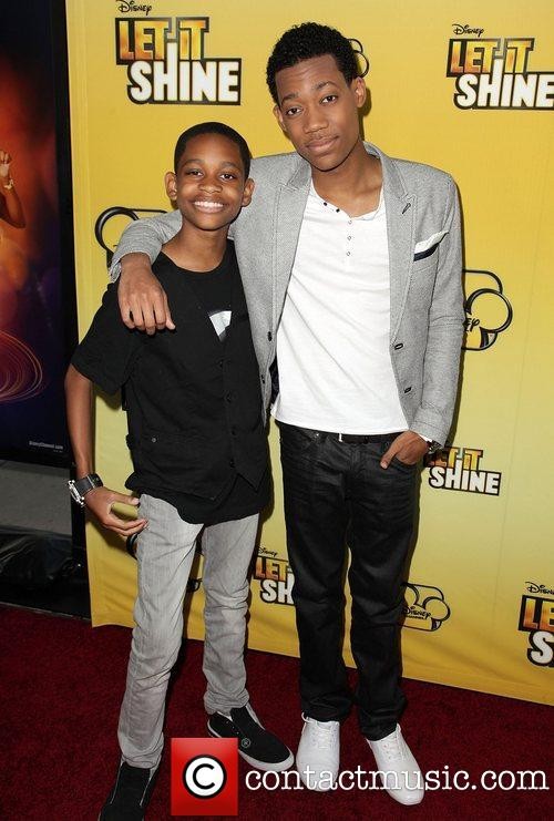 Brothers on red carpet