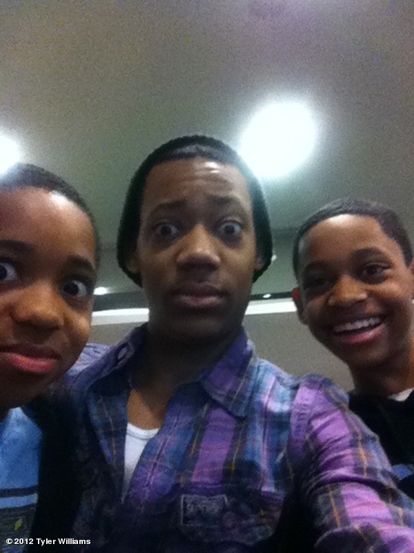 Tyler and his little brothers