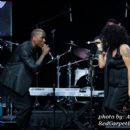 Marsha Ambrosius and Tyrese performing honoring Quincy Jones