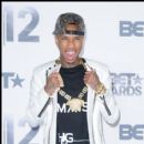 Rapper Tyga backstage at 2012 BET Awards