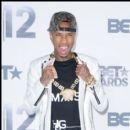 Rapper Tyga backstage at 2012 BET Awards