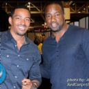 Actors Laz Alonso and Malik Yoba