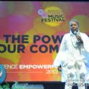 Iyanla Vanzant speaks to the crowd on the topic of "Taking Back Our Communities Now"