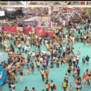 A view from above of a portion of the New Orleans Convention Center for the 2012 Essence Music Festival