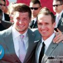 Tim Tebow and Drew Brees