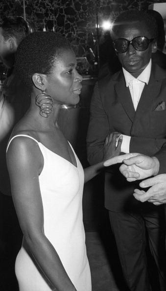 Cicely Tyson and Miles Davis
