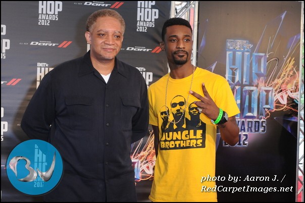 DJ Red Alert and his Son