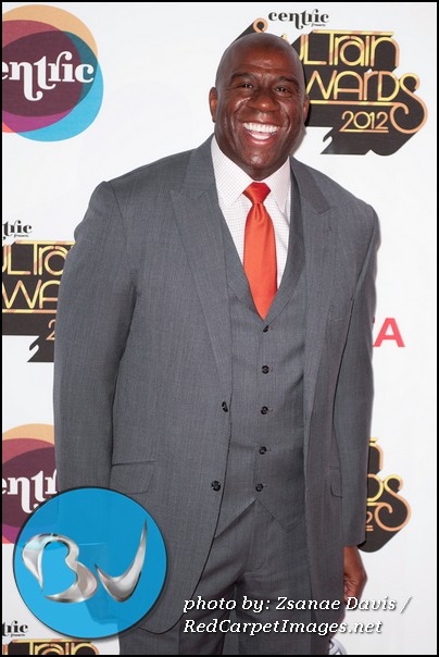 Former NBA Great and Businessman Earvin "Magic" Johnson