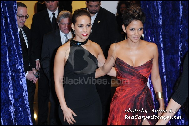 Alicia Keys and Halle Berry