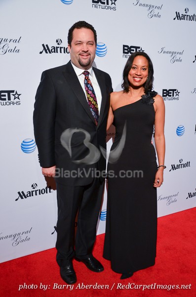 NAACP President Ben Jealous and his Wife