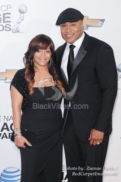 Actor / Rapper LL Cool J and Wife