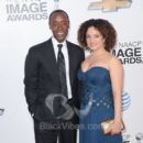 Actor Don Cheadle and Wife