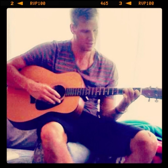 I taught myself how to play guitar on YouTube...