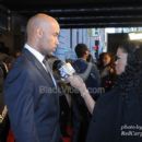 Boris Kodjoe being interviewed by Teyana Taylor