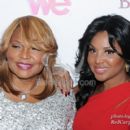 Toni Braxton with her Mother Evelyn Braxton