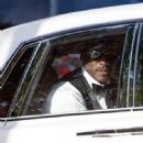Michael Jordan en route to his wedding