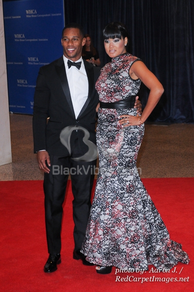 Victor Cruz and Elaina Watley