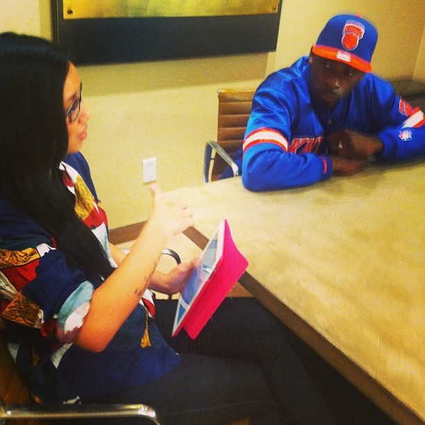 Maria "My-My" of The MC Media Group interviews Pete Rock.