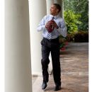 Do you think President Obama can throw very far?