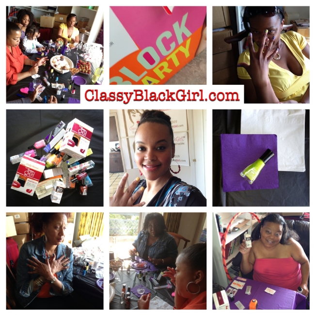 ClassyBlackGirl.com's Exclusive Beauty "Girls Night In!" Sopnsored by Sally Hansen!