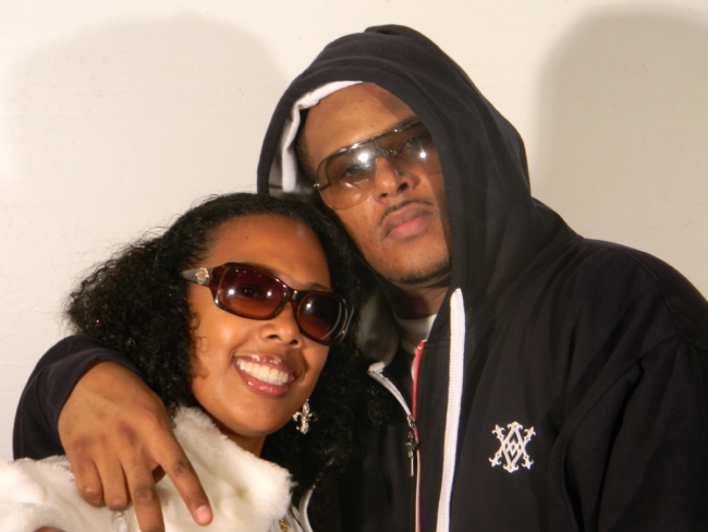 Me & Tina at Video Shoot