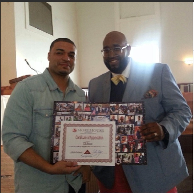 SPECIAL THANKS TO MY LONG TIME FRIEND WALT GILSTRAP FOR INVITING ME TO SPEAK @ THE UPWARD BOUND PROGRAM/ MOREHOUSE COLLEGE.