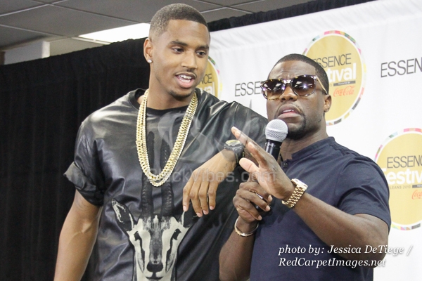Trey Songz and Kevin Hart