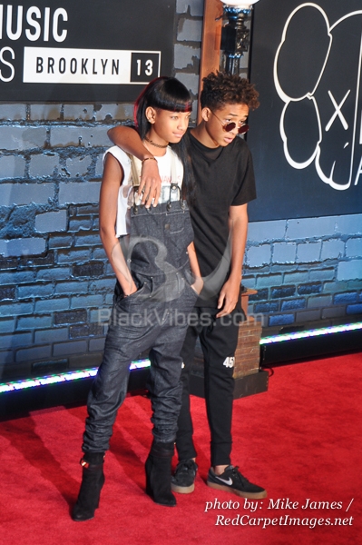 Willow and Jaden Smith