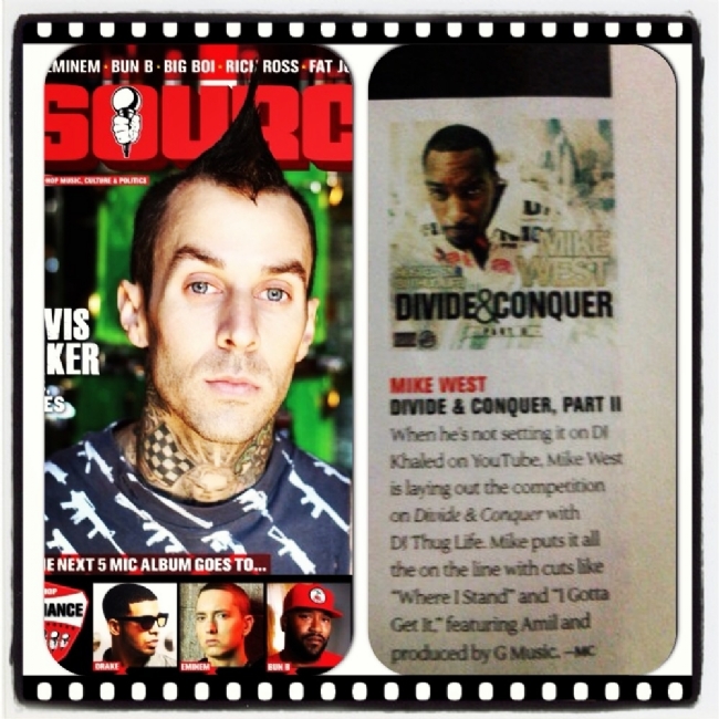 Mike West Mixtape Review In The Source Magazine