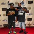 Roc Harder DJs/President DJ Nez and MIKE WEST on the Red Carpet @ SAS STUDIOS IN ATL
