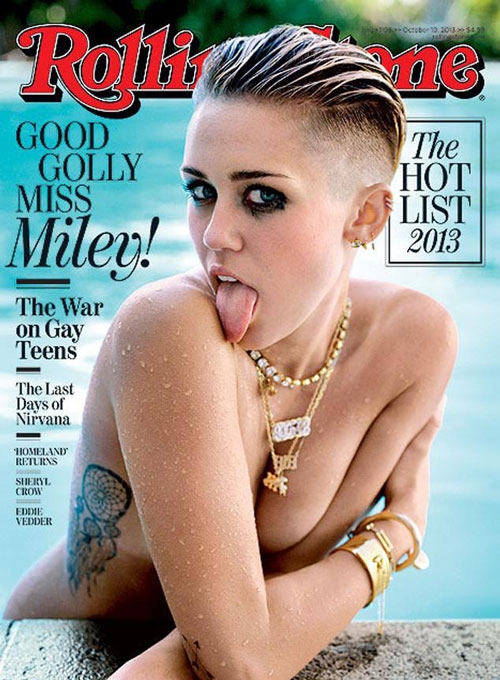 Miley Cyrus covers Rolling Stone Magazine
