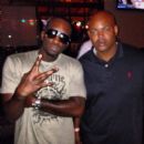 MIKE WEST & Ceo of Bad Boy Harve Pierre @ Frank Skis R&L spot in ATL